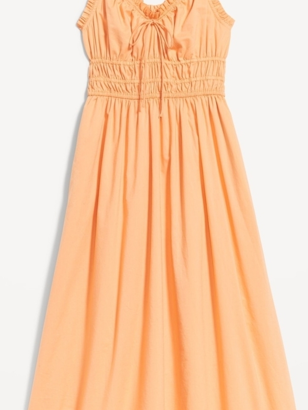Old Navy Waist-Defined Ruffled Midi Dress